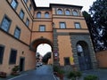 Castel Gandolfo Ã¢â¬â Porta di uscita dal borgo Royalty Free Stock Photo